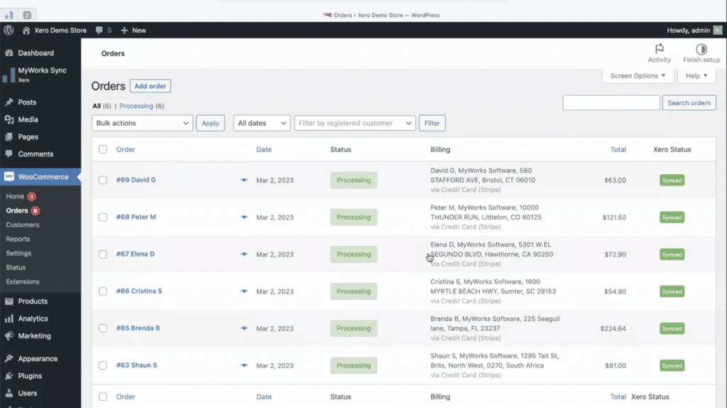 Automatically Sync WooCommerce and Xero with MyWorks
