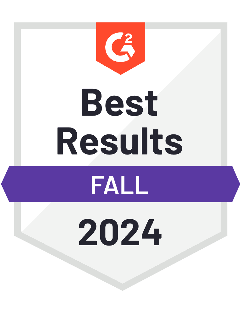 G2 Fall 2024 Best results