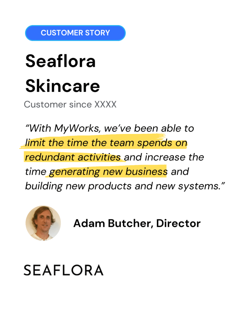 Seaflora Skincare - MyWorks Customer Story