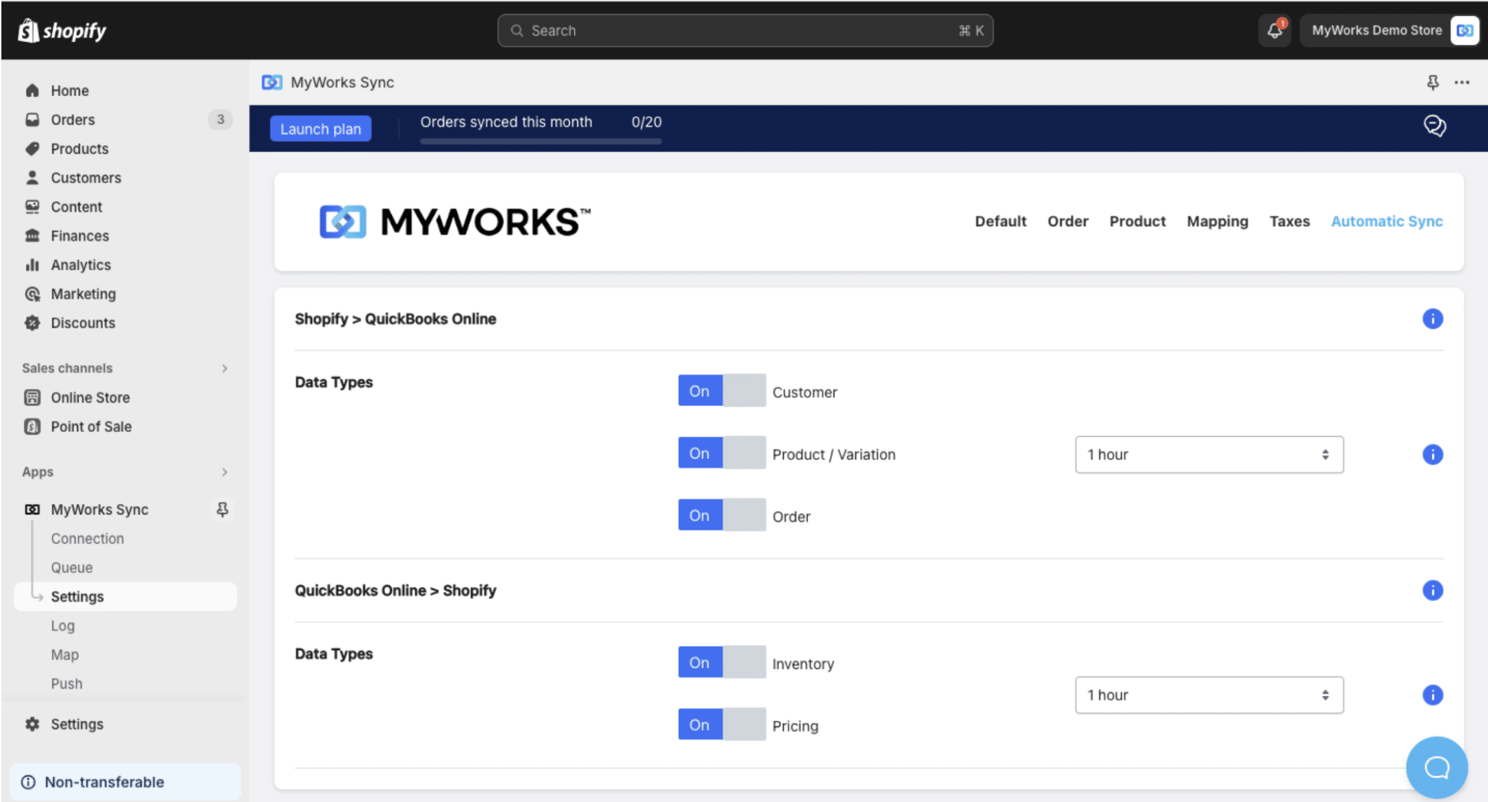MyWorks for Shopify