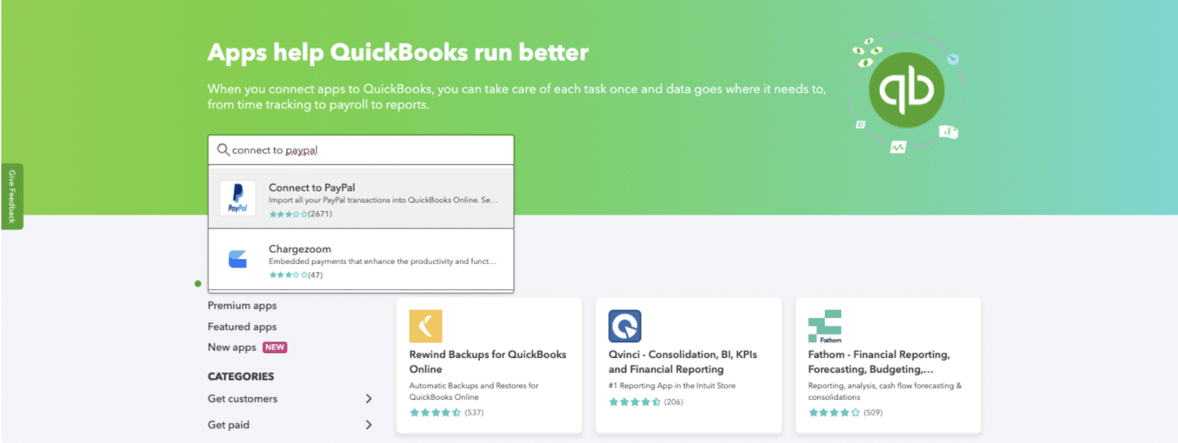 QuickBooks Apps