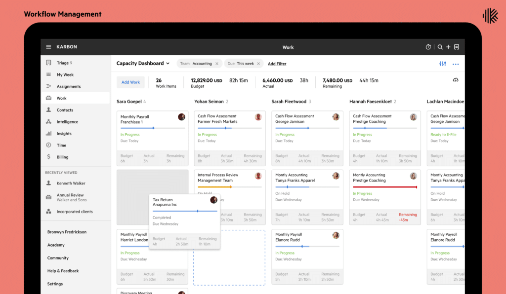 Project and practice management