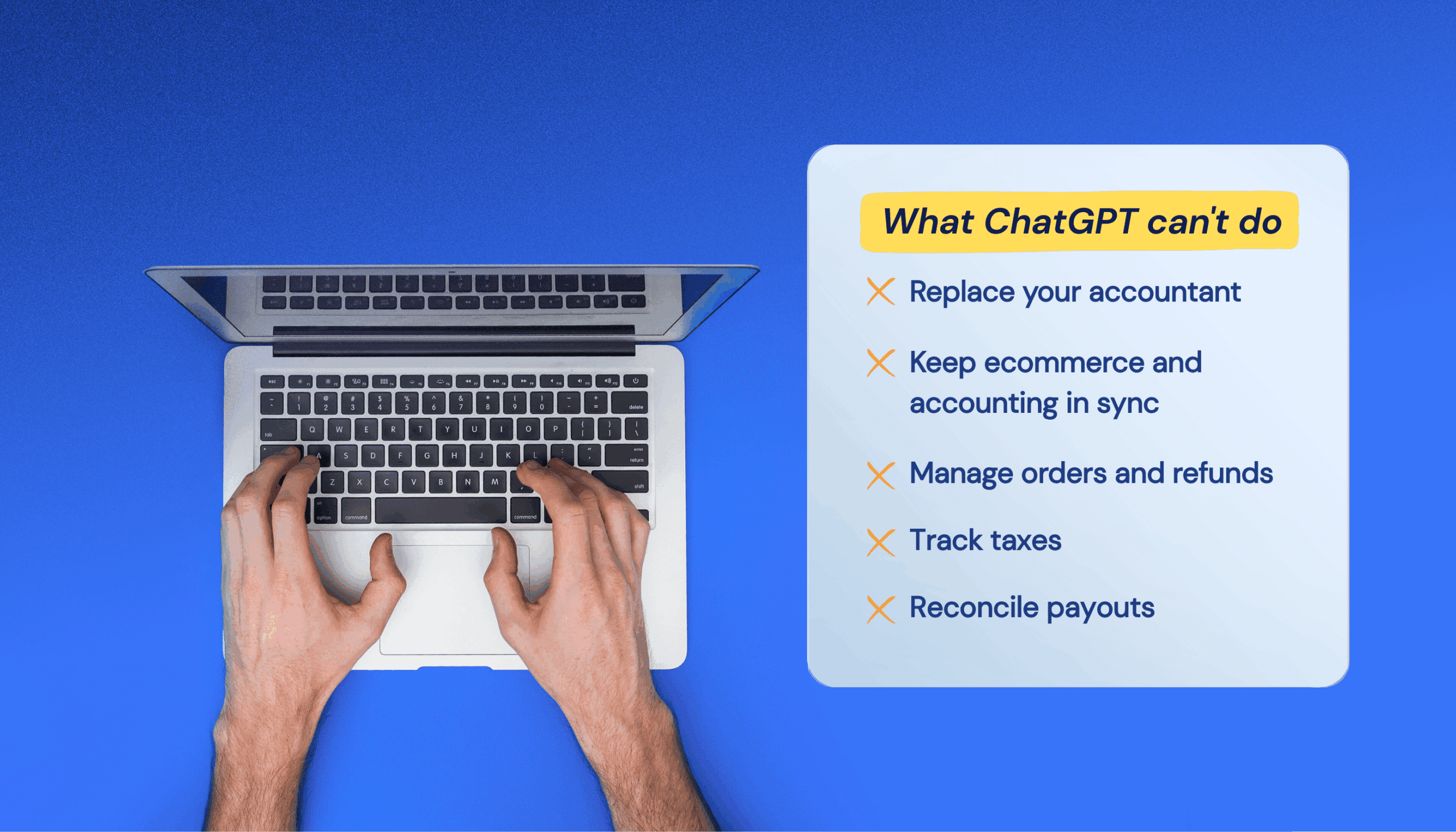 ChatGPT Accounting Limitations