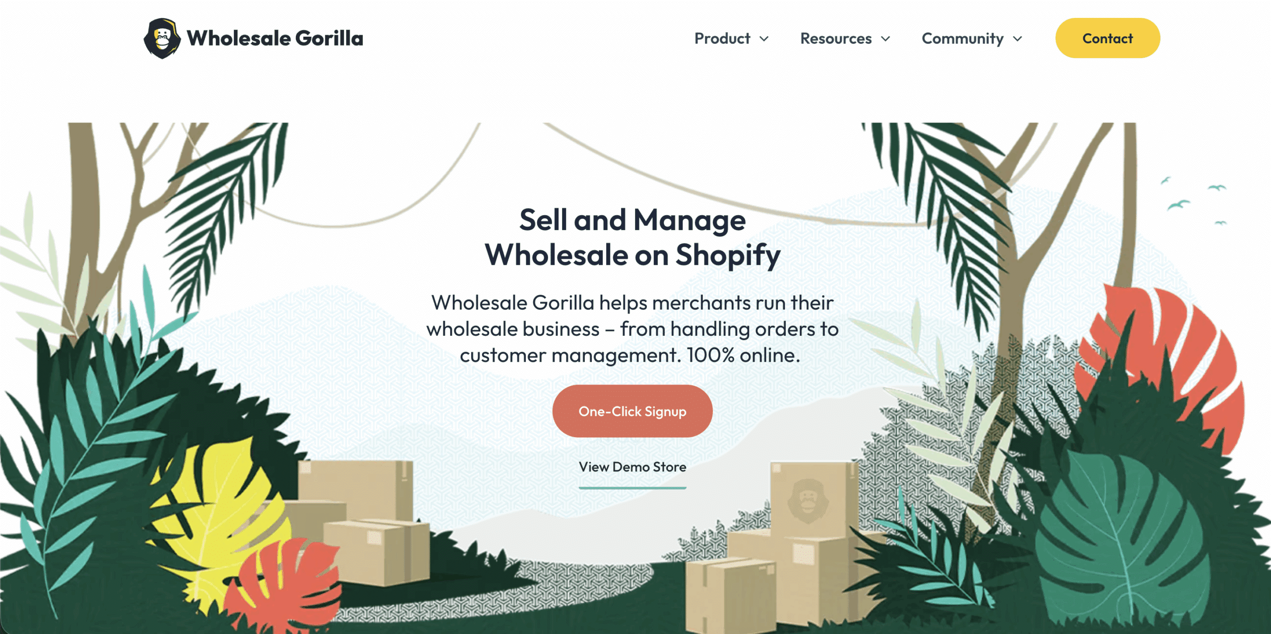 Wholesale Gorilla is the best Shopify Wholesale app for B2B Customer Experience