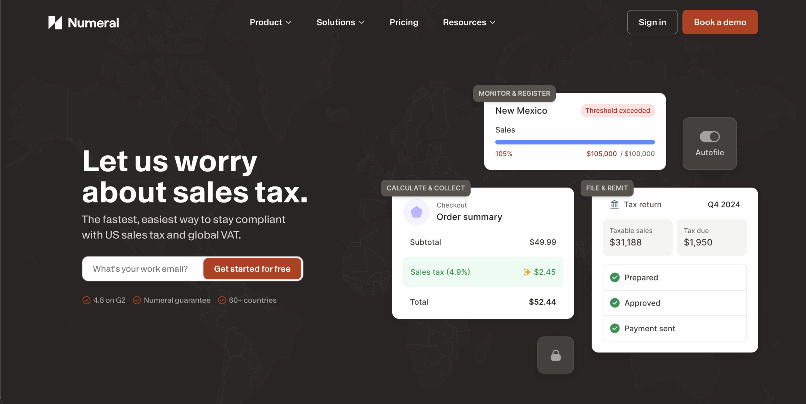 Numeral is the Best Shopify Wholesale App for Sales Tax Compliance