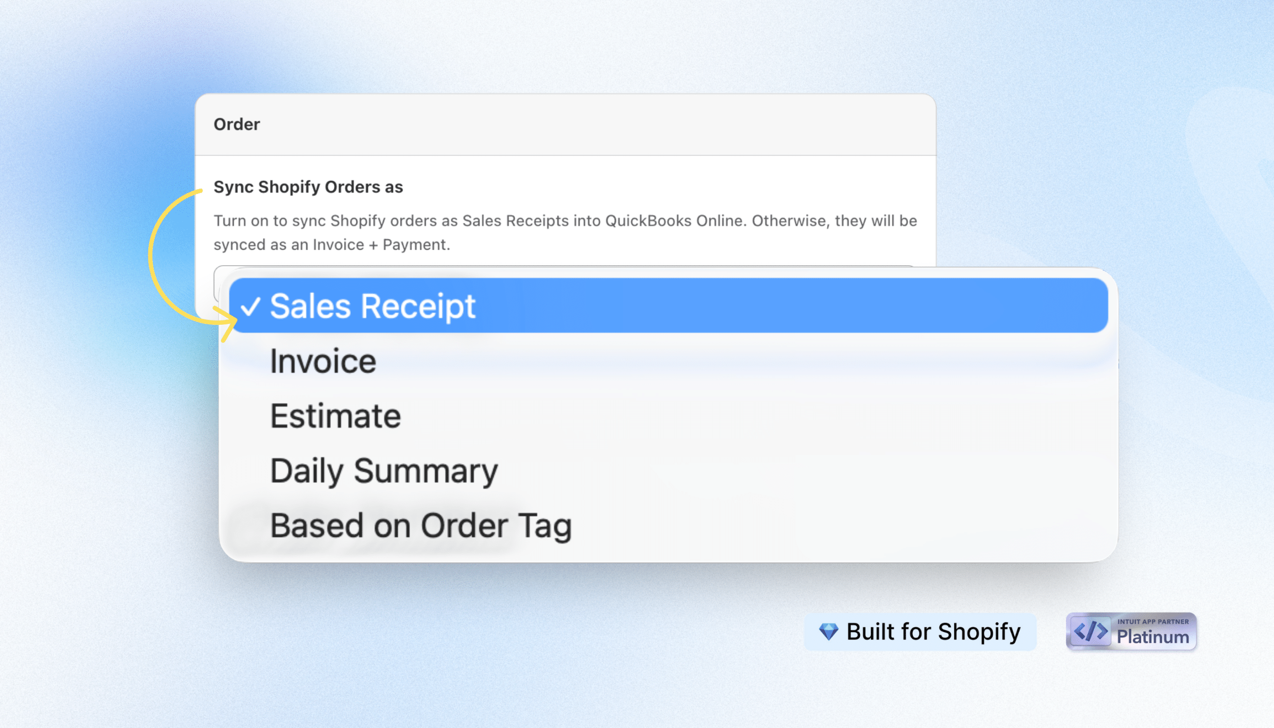 Shopify Orders to QuickBooks Individually